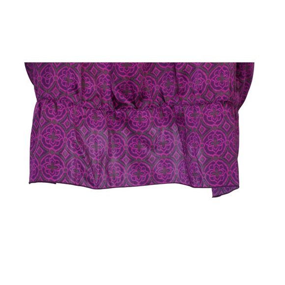 Mandala Print Top Womens Size 2X by Route 66 Purple Magenta - Picture 4 of 9